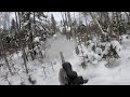 Tracking a BIG MAINE BUCK in Snow Day 1 of 2 (Shot Fired!): A How-To Video