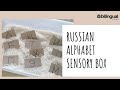 🇷🇺 Russian Alphabet SENSORY BOX