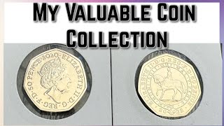 My Rare 50p u0026 £2 Coin Collection! Valuable Coins From the UK and Territories Royal Mint