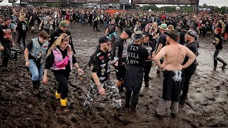 Le festival Wacken Open Air, privé de 40% de son public en raison des intempéries