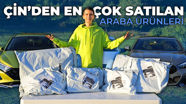 En Çok Satan ARABA ÜRÜNLERİ! Toplu Paket Açılışı