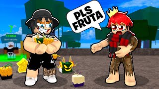 😨 ME INFILTRE COMO un NOOB por 24 HORAS en BLOX FRUITS