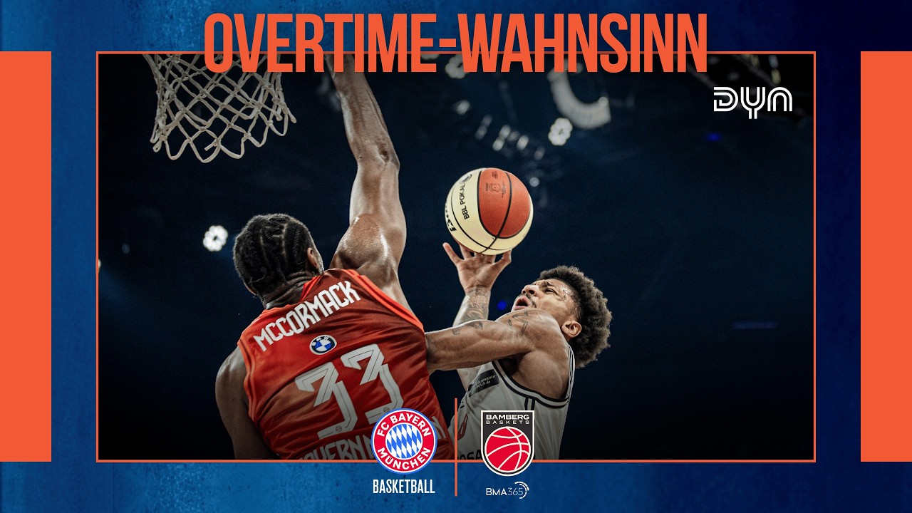 Pokal-Highlights: FC Bayern München Basketball - BMA365 Bamberg Baskets | BMW Top Four