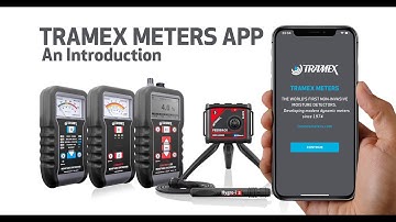 Tramex Meters App - Introduction