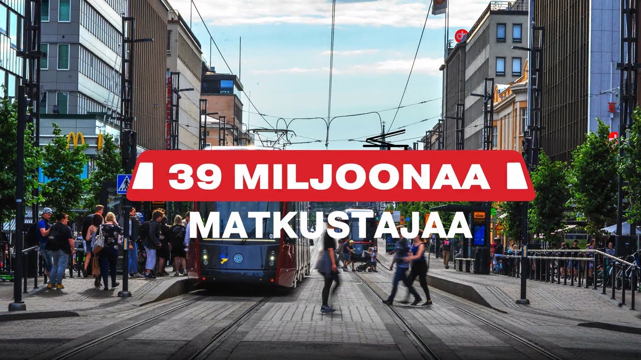 Tampereen Ratikka 3 vuotta