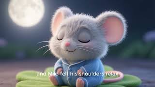 Milo the Sleepy Mouse 🐭 Calming Bedtime Story for Kids with Relaxing Music