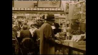 1940s Movie of Drug Store & Soda Fountain