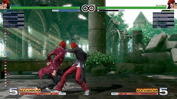 THE KING OF FIGHTERS XIV Demo Ver. Iori 6B gatling cancel
