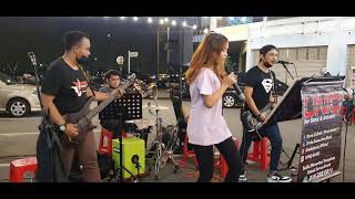 Video thumbnail of "Budak Flat bangunnnn....Dinda Dania Uniq Band di Lebai Pa Selera Utara Nilai Square"
