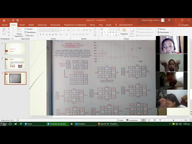 24/09/2020,direccion de grupo, tercero, semana 31