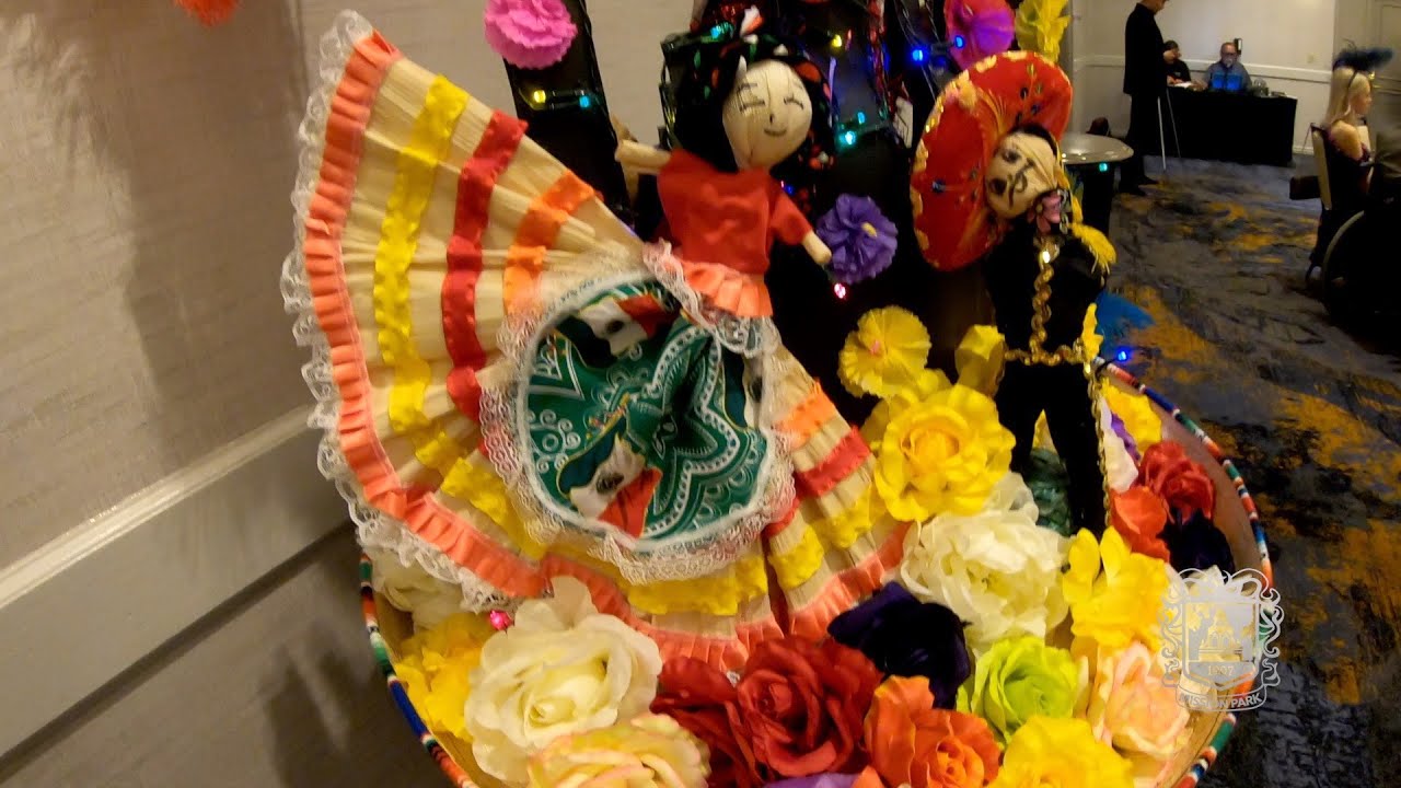 Outrageous Fiesta Hats at Woman's Club of San Antonio Luncheon - YouTube