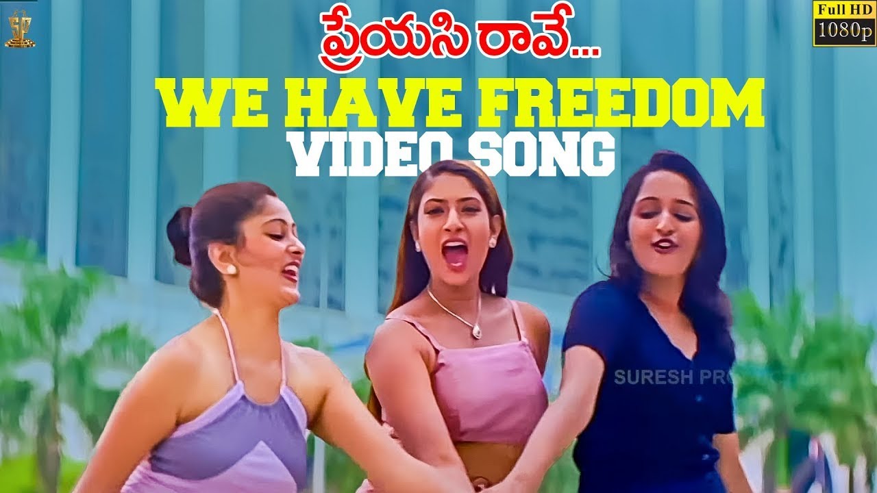 We have Freedom Video Song Full HD  Preyasi Raave  Srikanth Raasi Sanghavi  SP Music