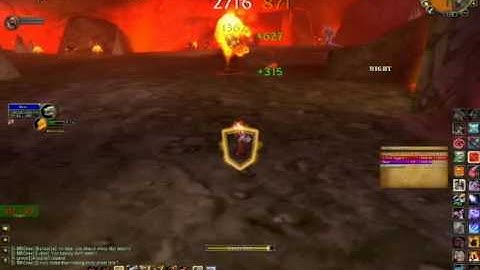 Hunter Solos Baron Geddon in Molten Core - World of Warcarft