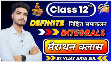 DEFINITE INTEGRATION in 1 Shot - All Concepts, Tricks & PYQs Covered | JEE Main & Advanced | Class12