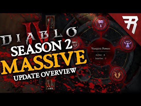 MASSIVE Diablo 4 Season 2 Stream Recap