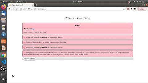How to Fix Error in Xampp- Access Denied Error