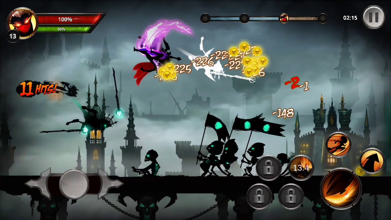 Stickman Legends Last Level End Monster