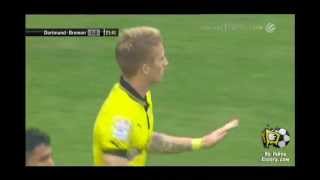 Marco Reus First Goal With Borussia Free Kick vs Werder Bremen
