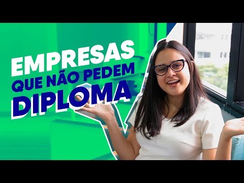 Vídeo: As empresas reconhecem diplomas online?