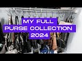  my 2024 purse collection extravaganza rough  tumble longchamp twisted vintage  more 