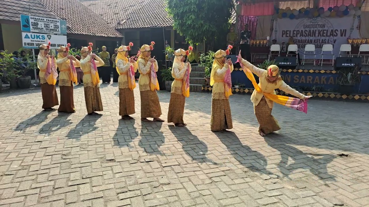 Acara Pelepasan Kelas 6 SD Sarakan II TA 2023-2024 Kab. Tangerang (Part 2) -  Upacara Adat & Lengser