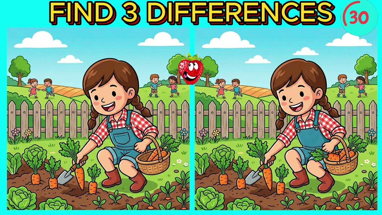 Eye Test Challenge: Find the Hidden Differences