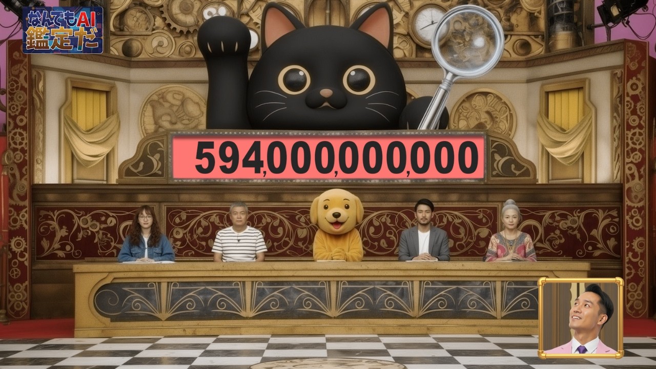 AIが作ったお宝鑑定番組がキモすぎた