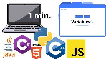 Basic of Variables explained in "1 minute" #Shorts