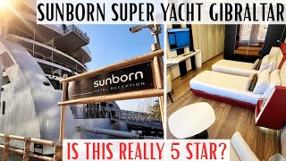 Sunborn Gibraltar 5 Star Super Yacht Tour & Review 