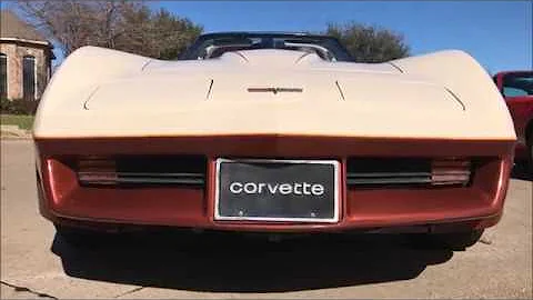 1981 Chevrolet Rare Corvette C3 Numbers Matching 350 4 Speed $15,500
