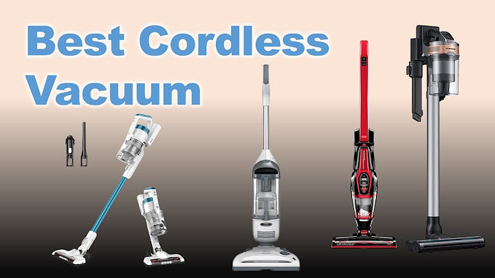 Best cordless vacuum cleaners for hardwood and carpet