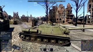 Wrestling match - ISU-122 vs SU-152