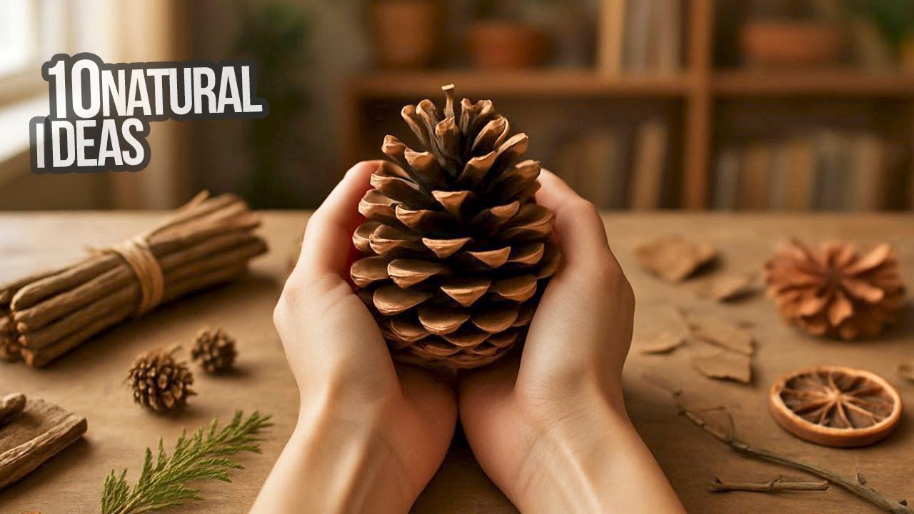 10 креативных идей с природными материалами, которые покорят ваше сердце! декор в стиле природы