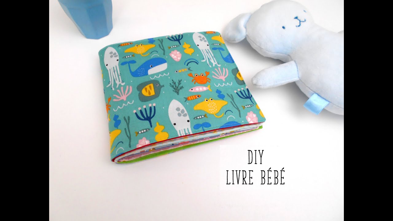 Créer un livre textile pour bébé