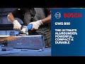 New bosch gws 800 angle grinder  back switch 800 w antidust protection overload capacity
