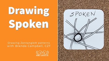 Zentangle® Patterns | Angel Whispers Art | Spoken