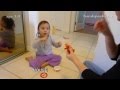 Toddler in American Sign Language - age 1, month 10