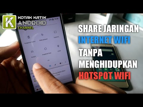 Cara Share Jaringan Internet Wifi Id Dari Hp Android Ke Android Lain Tanpa Hotspot - Youtube