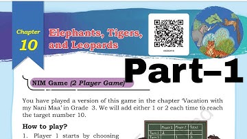Elephants, Tigers,and Leopards(chapter–10) class 4th ll Part 1 ll New NCERT book Maths mela #class4