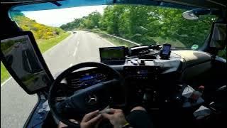POV truck Driving   🇩🇪 MERCEDES ACTROS MP 5  Mayen