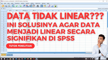 JANGAN PANIK || Begini Cara Membuat Data Tidak Linear Agar Menjadi Linear Signifikan Dengan SPSS