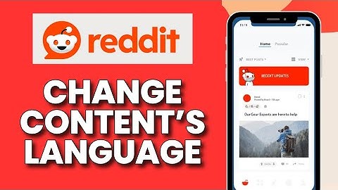 How to Change Content Language in Reddit 2025