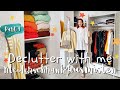 Declutter with me: Kleiderschrank ausmisten und neu sortieren + Tipps // Sabrina Sterntal (Part 4)