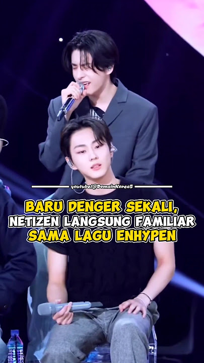 Baru Denger Sekali, Netizen Langsung familiar sama Lagu ENHYPEN #kpop #shorts