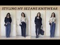 Styling my Sezane knitwear | Styling the Gaspard cardigan and Leontine sweater for Autumn/Winter