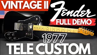 Fender American Vintage II 1977 TELECASTER CUSTOM FULL DEMO