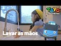 Lavar as mãos l Canção de lavar as mãos l Vá embora vírus l Tayo O Pequeno Autocarro