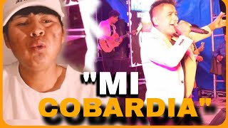 ASÍ CANTA RENZO MUÑOZ🇧🇴 SIN AUTOTUNE (En Vivo) ❌️"Mi Cobardia" - LOS HERMANOS DE AZURDUY, [Reacción]