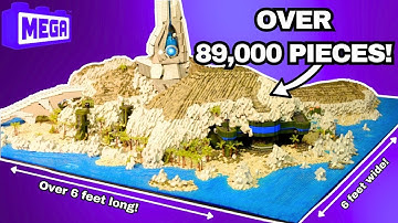 The LARGEST Halo Mega Construx Diorama in Existence - 343 Industries