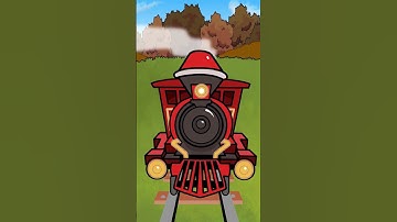 #Shorts ♫ Choo Choo Train ♫ Train Songs ♫ Christmas Train Song ♫ Kids Songs by The Learning Station